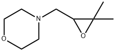 Morpholine, 4-[(3,3-dimethyloxiranyl)methyl]- (9CI) Struktur