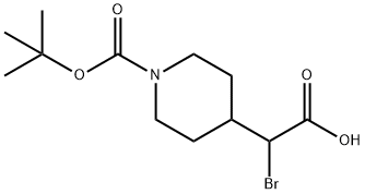 A-BROMO-1-[(1,1-DIMETHYLETHOXY)CARBONYL]-4-PIPERIDINEACETIC ACID