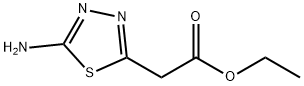 ethyl (5-amino-1,3,4-thiadiazol-2-yl)acetate(SALTDATA: FREE) Struktur