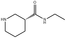 (3R)-N-ETHYL-3-PIPERIDINECARBOXAMIDE Struktur