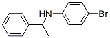 Benzenemethanamine, N-(4-bromophenyl)-a-methyl-, (-)- Struktur