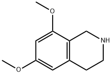 6,8-dimethoxy-1,2,3,4-tetrahydroisoquinoline Struktur