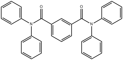 1,3-BenzenedicarboxaMide, N,N,N',N'-tetraphenyl- Struktur