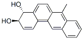 (3R,4R)-3,4-ジヒドロ-7-メチルベンゾ[a]アントラセン-3,4-ジオール 化學構(gòu)造式