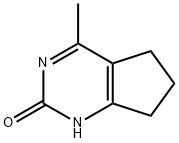 2H-Cyclopentapyrimidin-2-one, 1,5,6,7-tetrahydro-4-methyl- (9CI) Struktur