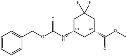 methyl 4,4-difluorocyclohexanecarboxylate Struktur