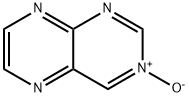 Pteridine, 3-oxide (9CI) Struktur