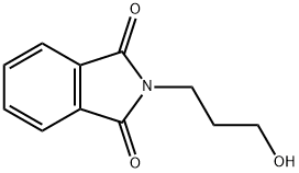 N-(3-HYDROXYPROPYL)PHTHALIMIDE Struktur