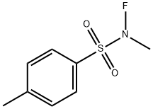 4-TOLYL-N-FLUORO-N-METHYLSULPHONAMIDE Struktur