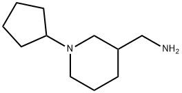 1-(1-cyclopentyl-3-piperidinyl)methanamine(SALTDATA: 2HCl) Struktur