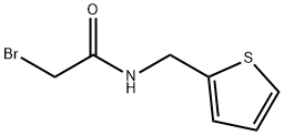 2-BROMO-N-THIOPHEN-2-YLMETHYL-ACETAMIDE Struktur