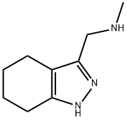 N-methyl-1-(4,5,6,7-tetrahydro-1H-indazol-3-yl)methanamine(SALTDATA: 1.9HCl) Struktur