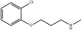 [3-(2-CHLORO-PHENOXY)-PROPYL]-METHYL-AMINE Struktur