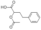 2-ACETOXY-4-PHENYLBUTANOIC ACID Struktur