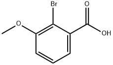 2-ブロモ-3-メトキシ安息香酸 化學(xué)構(gòu)造式