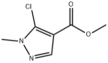 5-Chloro-1-methyl-1H-pyrazole-4-carboxylic acid Struktur