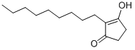 3-HYDROXY-2-NONYLCYCLOPENT-2-ENONE Struktur