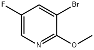 3-Bromo-5-fluoro-2-methoxypyrdine Struktur