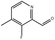 3-Fluoro-2-formyl-4-picoline Struktur