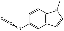 5-Isocyanato-1-methyl-1H-indole Struktur