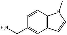 酢酸[(1-メチル-1H-インドール-5-イル)メチル]アミン 化學(xué)構(gòu)造式