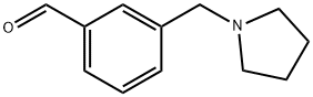 3-(PYRROLIDIN-1-YLMETHYL)BENZALDEHYDE 97 Struktur