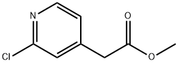 2氯-4-吡啶乙酸甲酯 結(jié)構(gòu)式