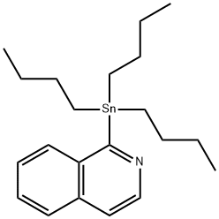 1-(tributylstannyl)isoquinoline, 884658-29-1, 結(jié)構(gòu)式