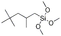 2,4,4-Trimethylpentyltrimethoxysilane Struktur