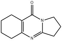 2,3,5,6,7,8-Hexahydropyrrolo[2,1-b]quinazolin-9(1H)-one Struktur