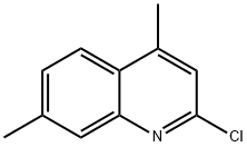 2-CHLORO-4,7-DIMETHYLQUINOLINE Struktur