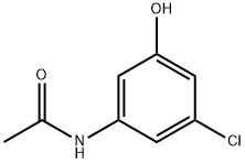 Acetamide,  N-(3-chloro-5-hydroxyphenyl)- Struktur