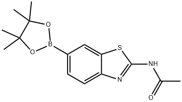 2-乙酰胺基苯并噻唑-6-硼酸 結(jié)構(gòu)式