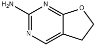 Furo[2,3-d]pyrimidine, 2-amino-5,6-dihydro- (7CI) Struktur