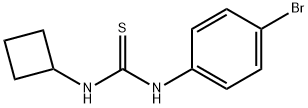 1-(4-Bromophenyl)-3-cyclobutyl-thiourea Struktur