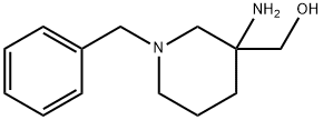 (3-Amino-1-benzylpiperidin-3-yl)methanol Struktur