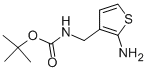 TERT-BUTYL (2-AMINOTHIOPHEN-3-YL)METHYLCARBAMATE Struktur