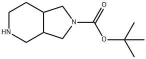 八氫-吡咯[3,4-C]吡啶-2-甲酸叔丁酯, 885270-57-5, 結(jié)構(gòu)式