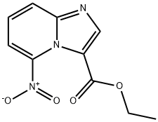 5-NITRO-IMIDAZO[1,2-A]PYRIDINE-3-CARBOXYLIC ACID ETHYL ESTER Struktur