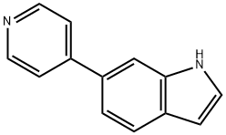 6-PYRIDIN-4-YL-1H-INDOLE Struktur