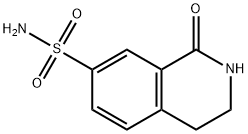 1-OXO-1,2,3,4-TETRAHYDRO-ISOQUINOLINE-7-SULFONIC ACID AMIDE Struktur