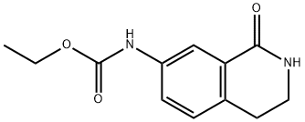 7-ETHOXYCARBONYLAMINO-1-OXO-1,2,3,4-TETRAHYDRO-ISOQUINOLINE Struktur