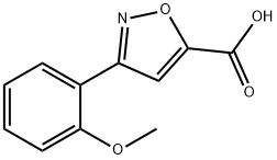 3-(2-METHOXY-PHENYL)-ISOXAZOLE-5-CARBOXYLIC ACID Struktur