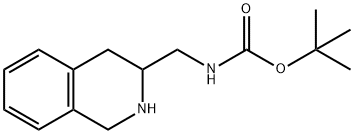 (1,2,3,4-TETRAHYDRO-ISOQUINOLIN-3-YLMETHYL)-CARBAMIC ACID TERT-BUTYL ESTER Struktur