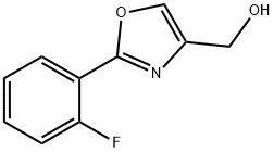 [2-(2-FLUORO-PHENYL)-OXAZOL-4-YL]-METHANOL Struktur