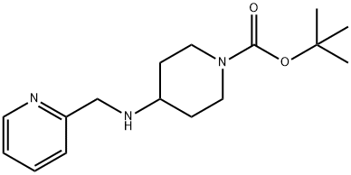 1-BOC-4-[(PYRIDIN-2-YLMETHYL)-AMINO]-PIPERIDINE Struktur