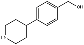 (4-PIPERIDIN-4-YL-PHENYL)-METHANOL Struktur