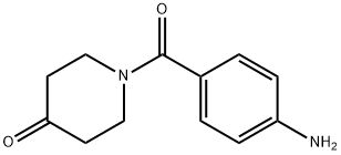 4-(4-OXO-PIPERIDINE-1-CARBONYL)ANILINE Struktur