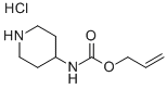 PIPERIDIN-4-YL-CARBAMIC ACID ALLYL ESTER HYDROCHLORIDE Struktur