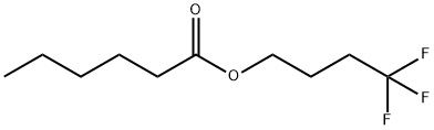 4,4,4-Trifluorobutyl hexanoate Struktur